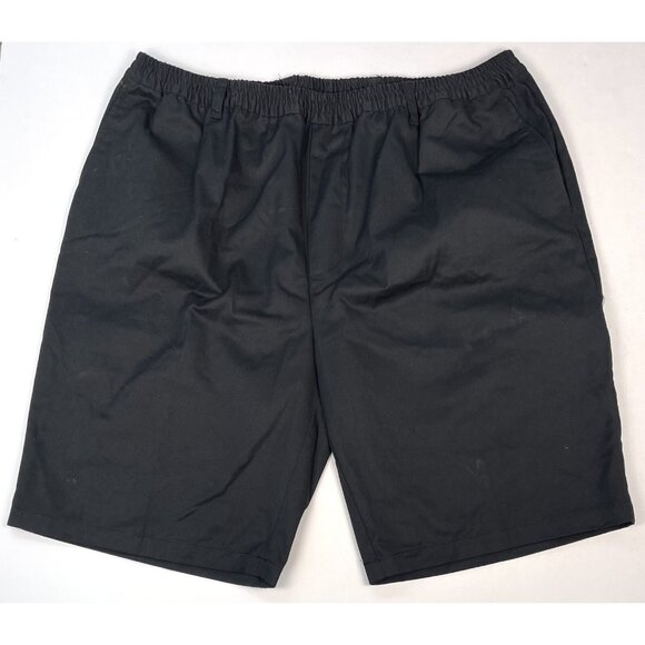 Lot 2 Mens SIZE 2X / 46 Black SHORTS Great Land Denim Benefit Wear Twill EUC - Picture 5 of 7